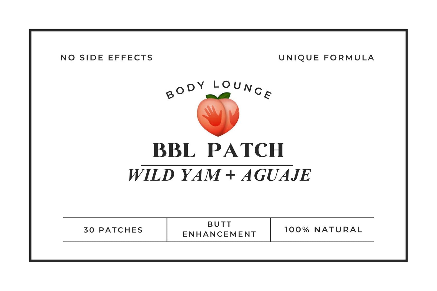 Brazilian Butt Lift+Beauty Transdermal Patch